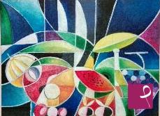 quadri in vendita online - Trionfo di frutta
