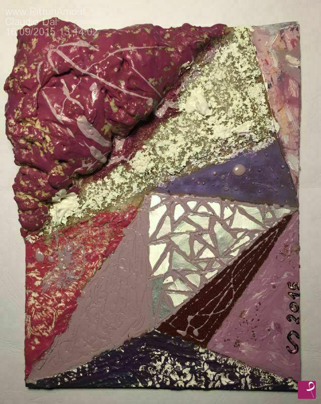 quadri in vendita online - "Trip Purple"