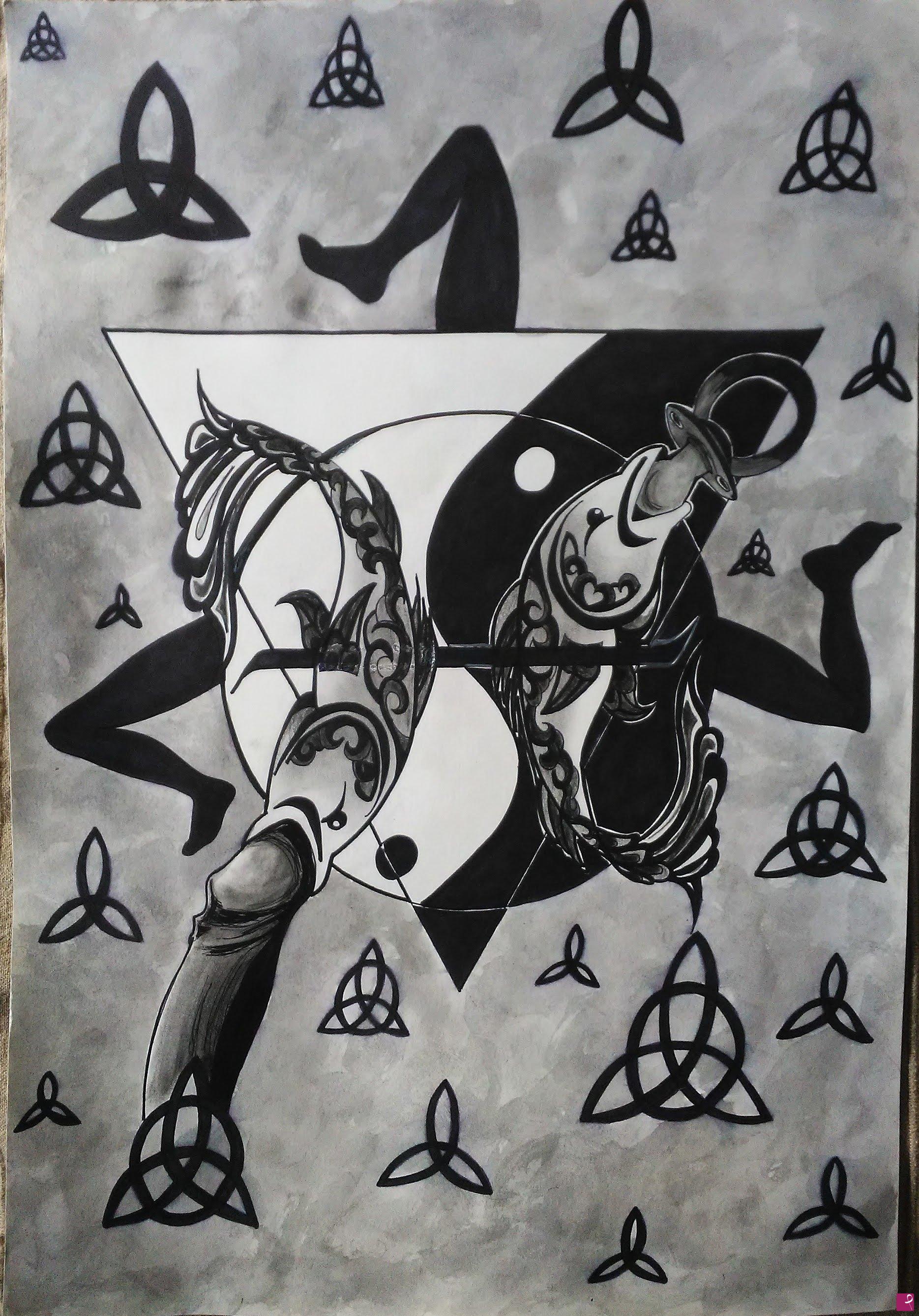 quadri in vendita online - Triquetra