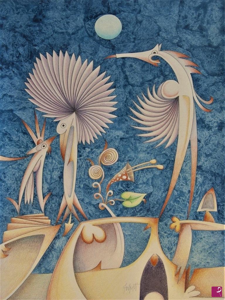quadri in vendita online - Trittico di fiori