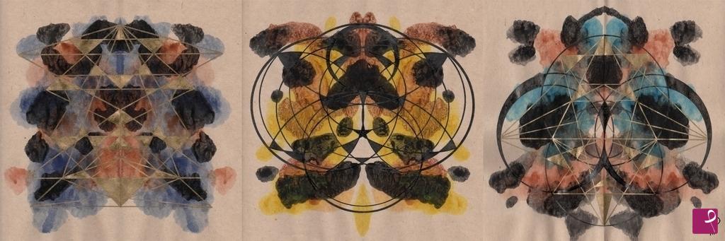 quadri in vendita online - Trittico di Rorschach