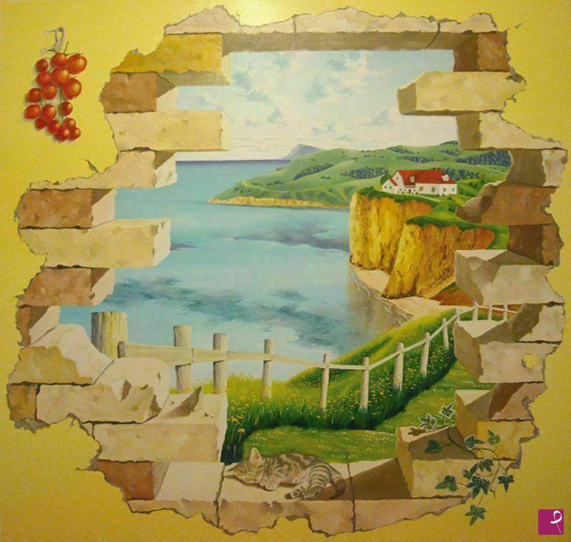 quadri in vendita online - Trompe l'oeil