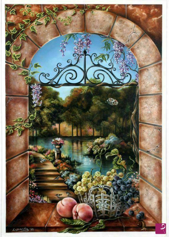 quadri in vendita online - trompe l'oeil