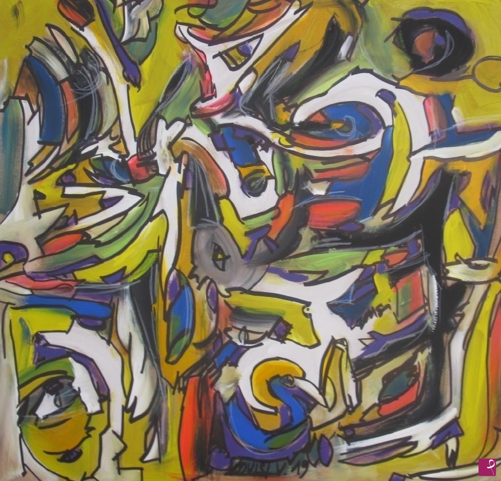 quadri in vendita online - Tsukuru Astratto originale autentica pittura dipinto originale
