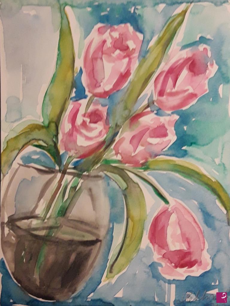 quadri in vendita online - Tulip