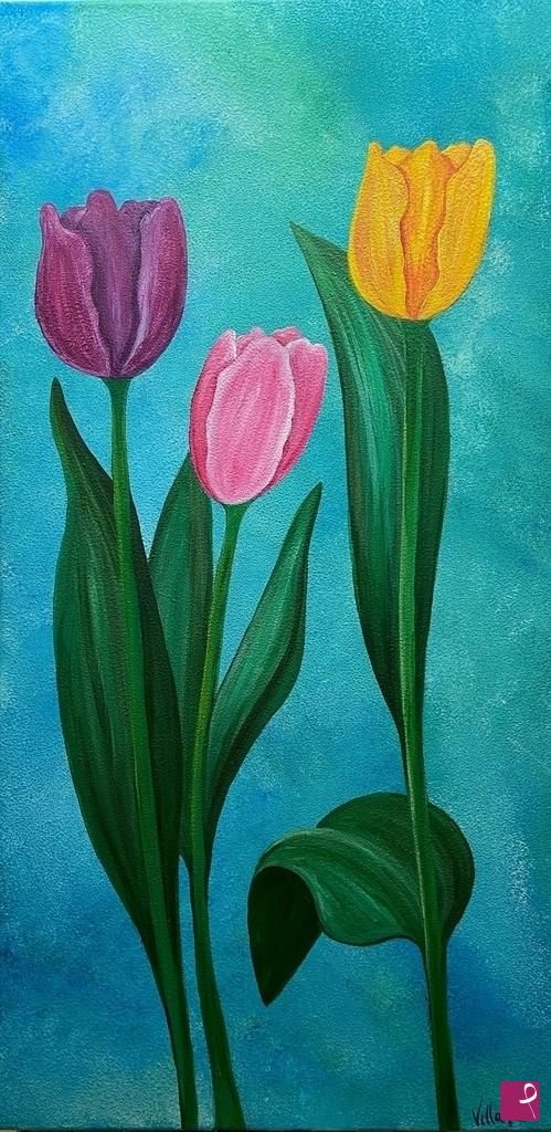 quadri in vendita online - tulips