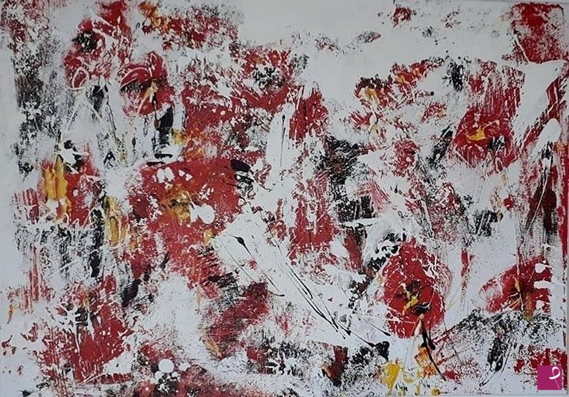 quadri in vendita online - Tulips in love