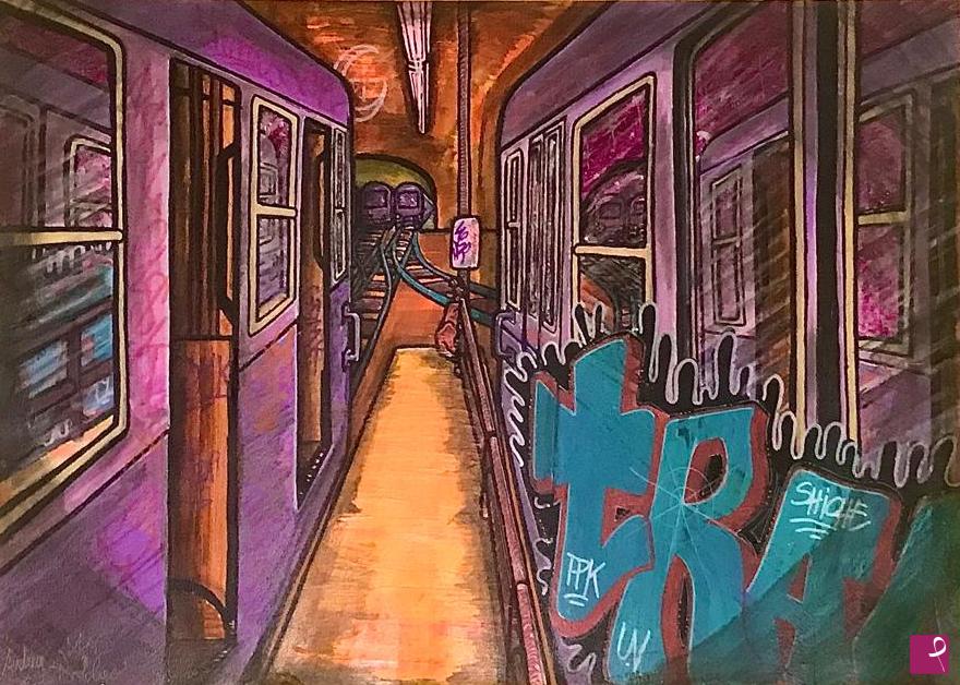 quadri in vendita online - Tunnels Parisiens