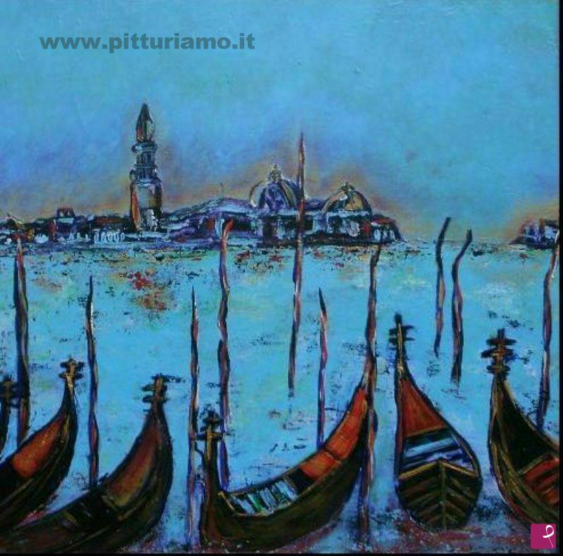 quadri in vendita online - turchese in laguna