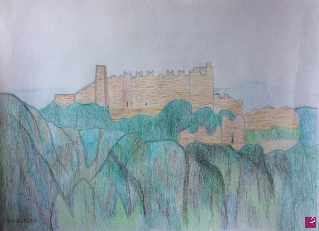 quadri in vendita online - Tuscania Castello del Rivellino 