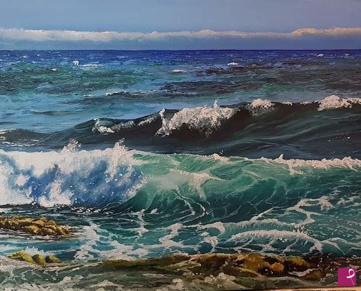 quadri in vendita online - Tutti i colori del mare 