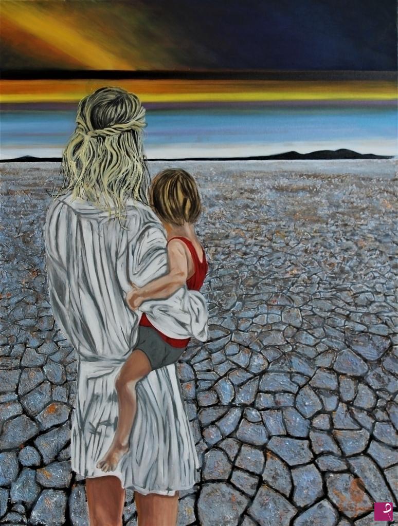 quadri in vendita online - Tutto questo un giorno sarà tuo - Fridays for future serie