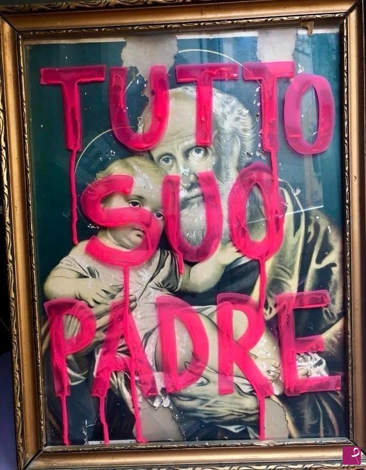 quadri in vendita online - Tutto suo padre