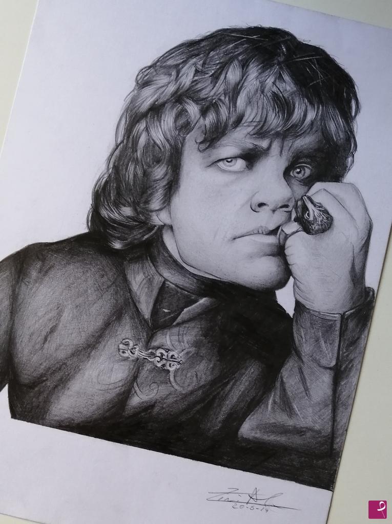 quadri in vendita online - Tyrion Lannister - GAME OF THRONES PORTRAIT 