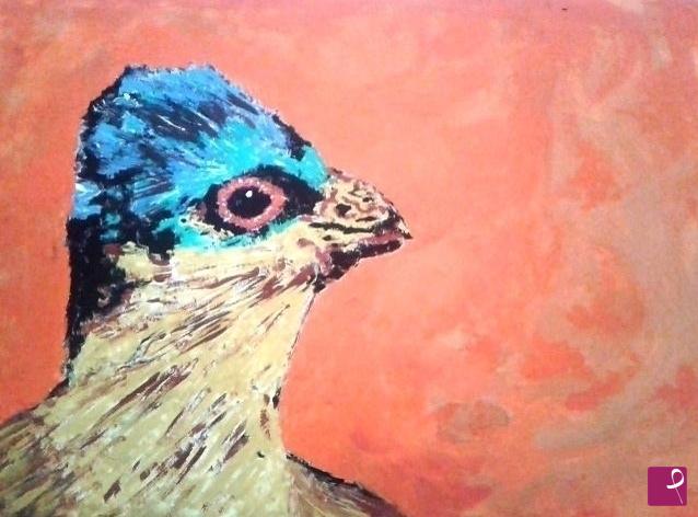 quadri in vendita online - Uccello del paradiso