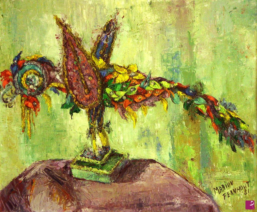 quadri in vendita online - Uccello Paradisiaco