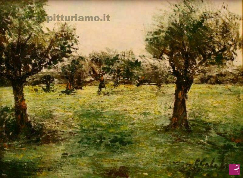 quadri in vendita online - Ulivi