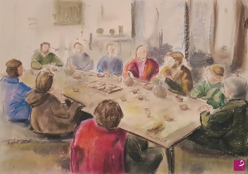 quadri in vendita online - ultima cena