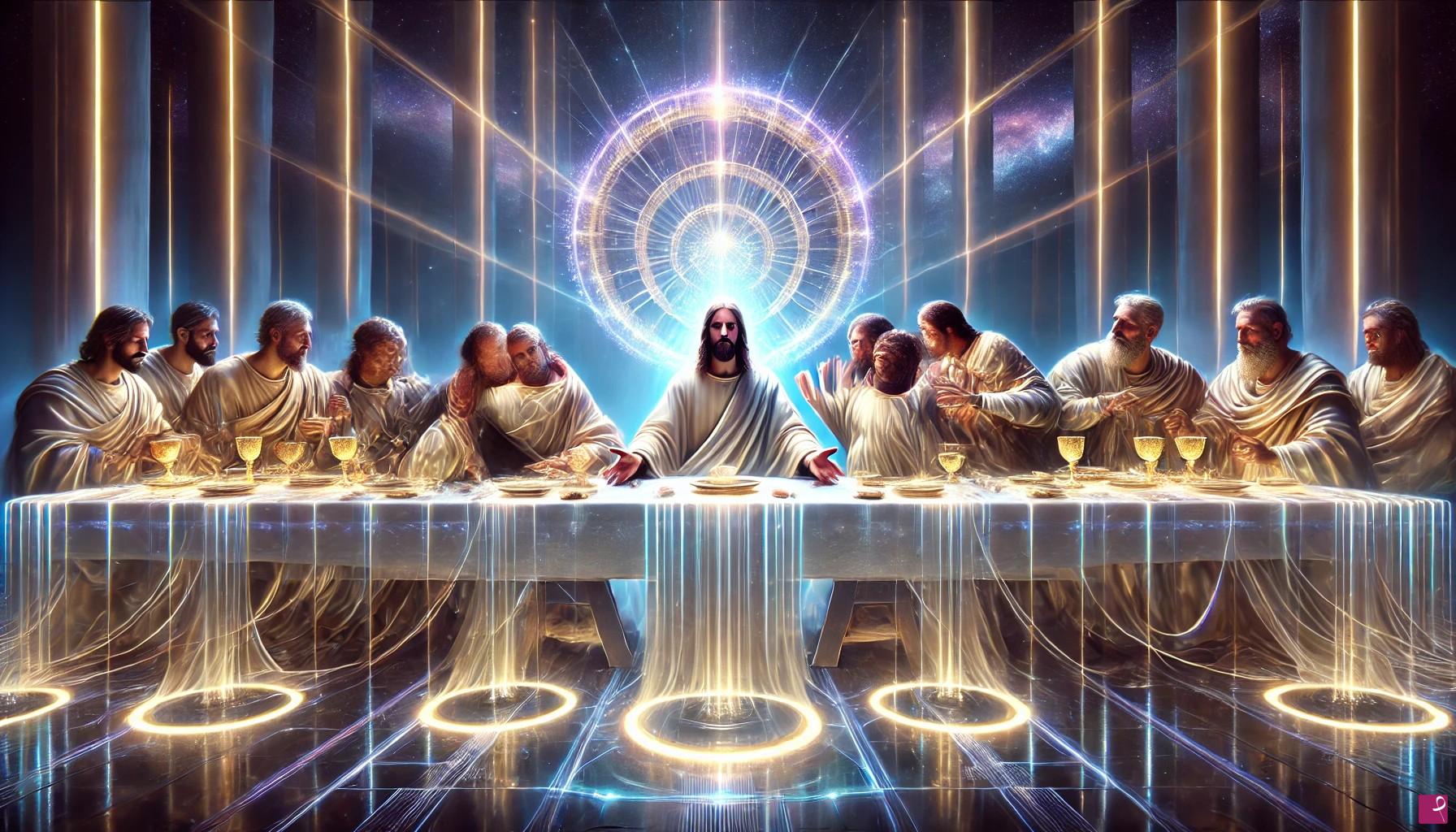 quadri in vendita online - Ultima Cena Futurista