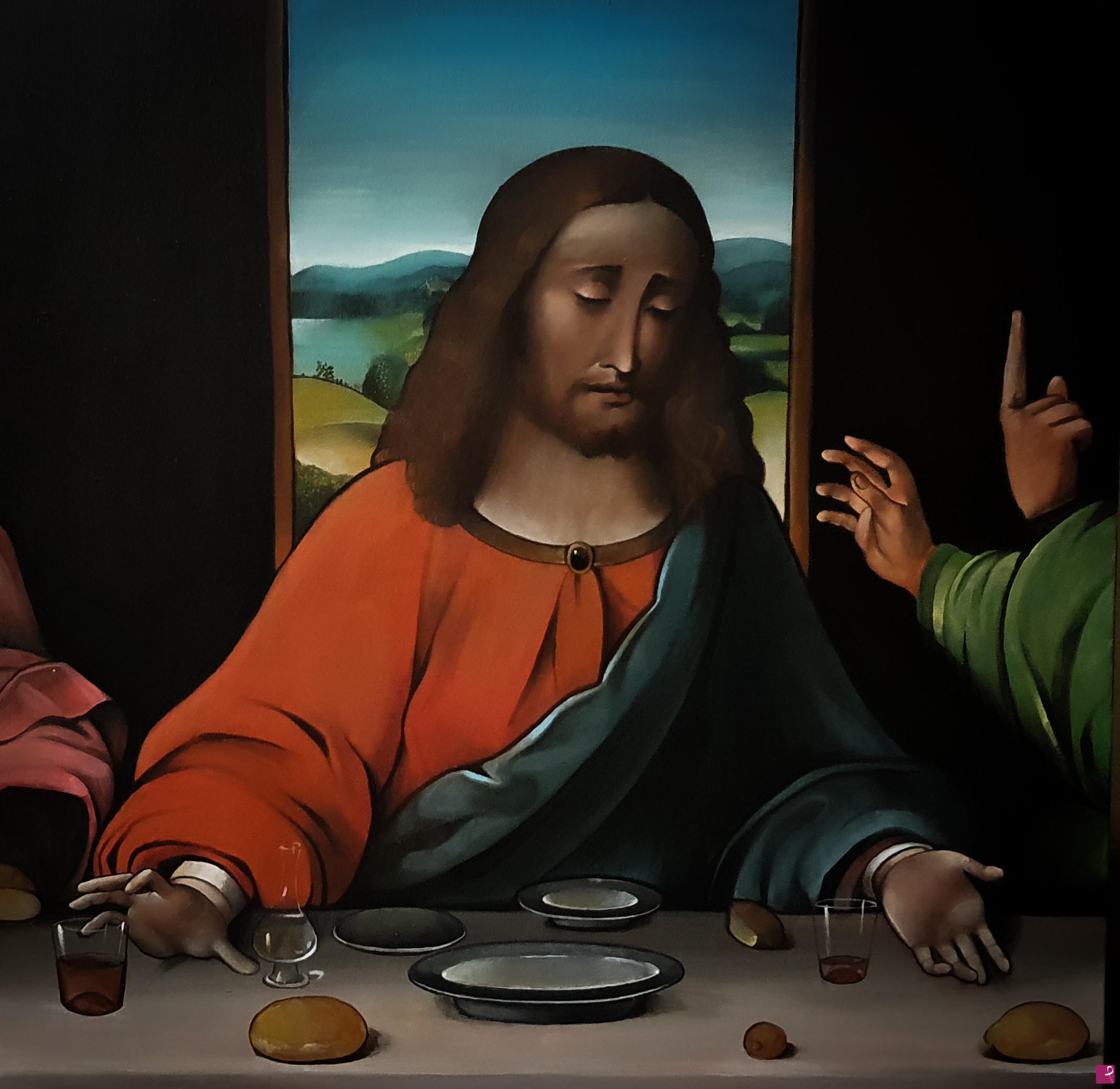 quadri in vendita online - Ultima Cena (particolare)