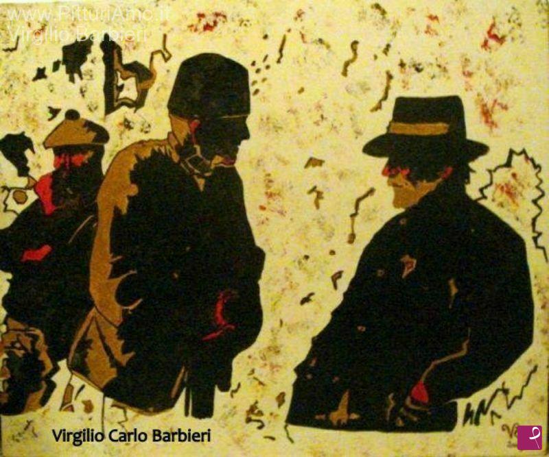 quadri in vendita online - Umbre de mainè (Ombre di marinai)