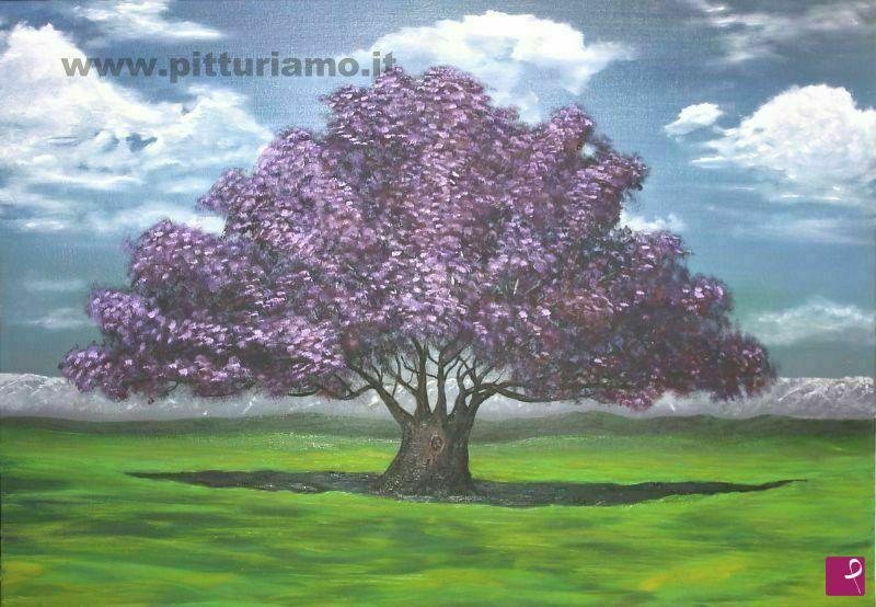 quadri in vendita online - un albero