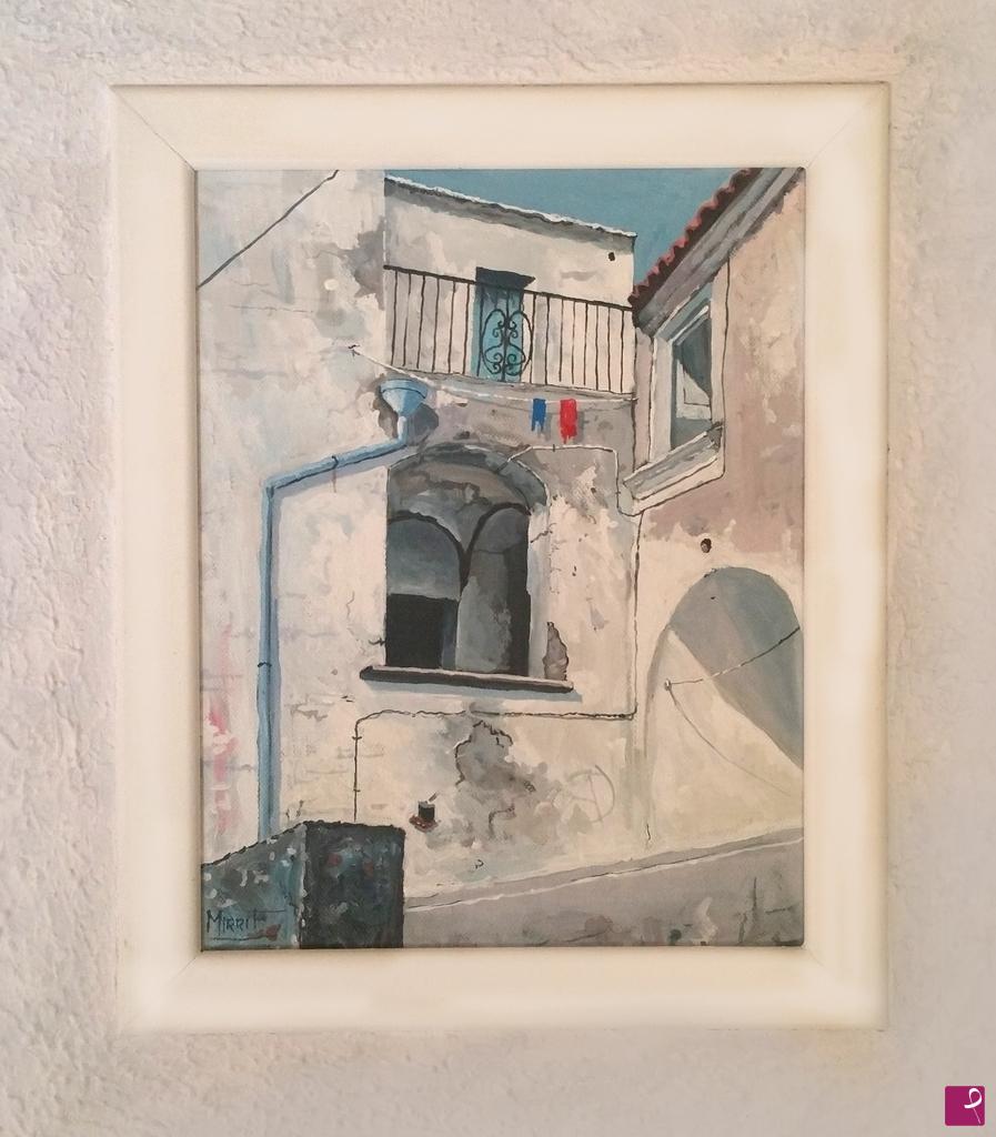 quadri in vendita online - un angolo di Amalfi 24 x 30