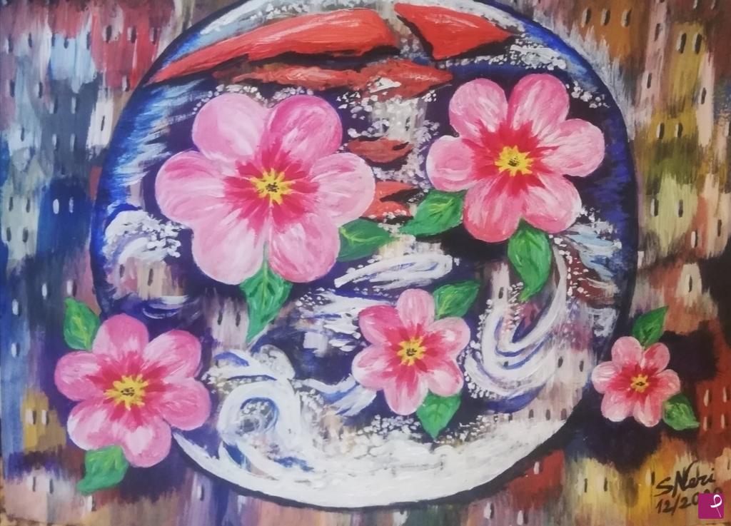 quadri in vendita online - Un fiore salverà il mondo