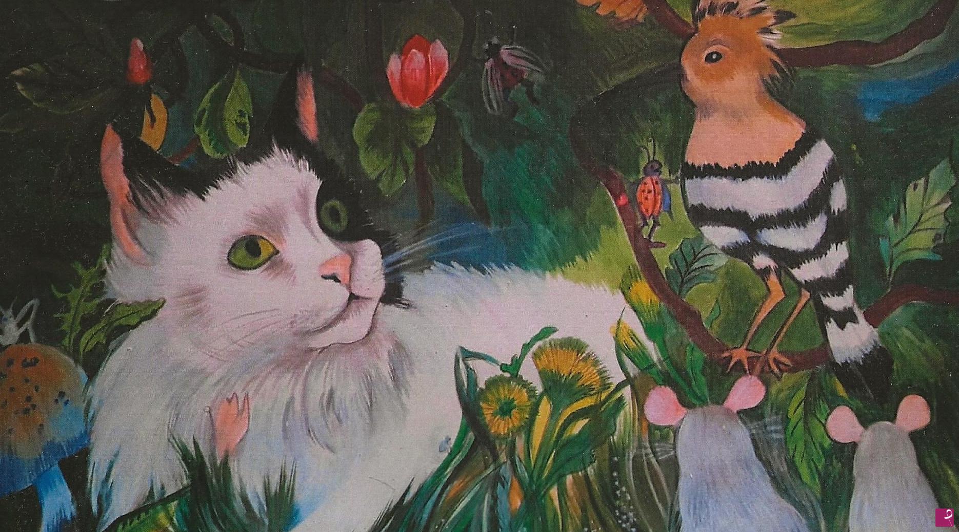 quadri in vendita online - Un gatto di nome Virginia