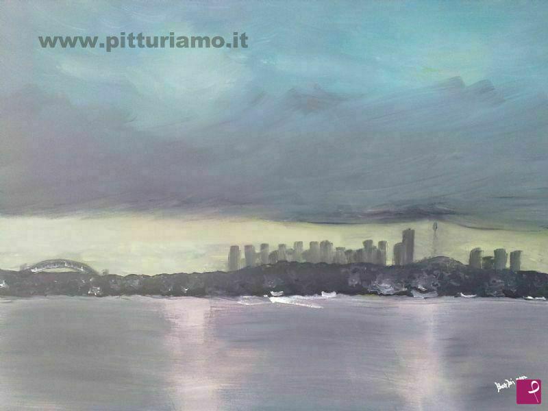 quadri in vendita online - Un inverno a Sydney