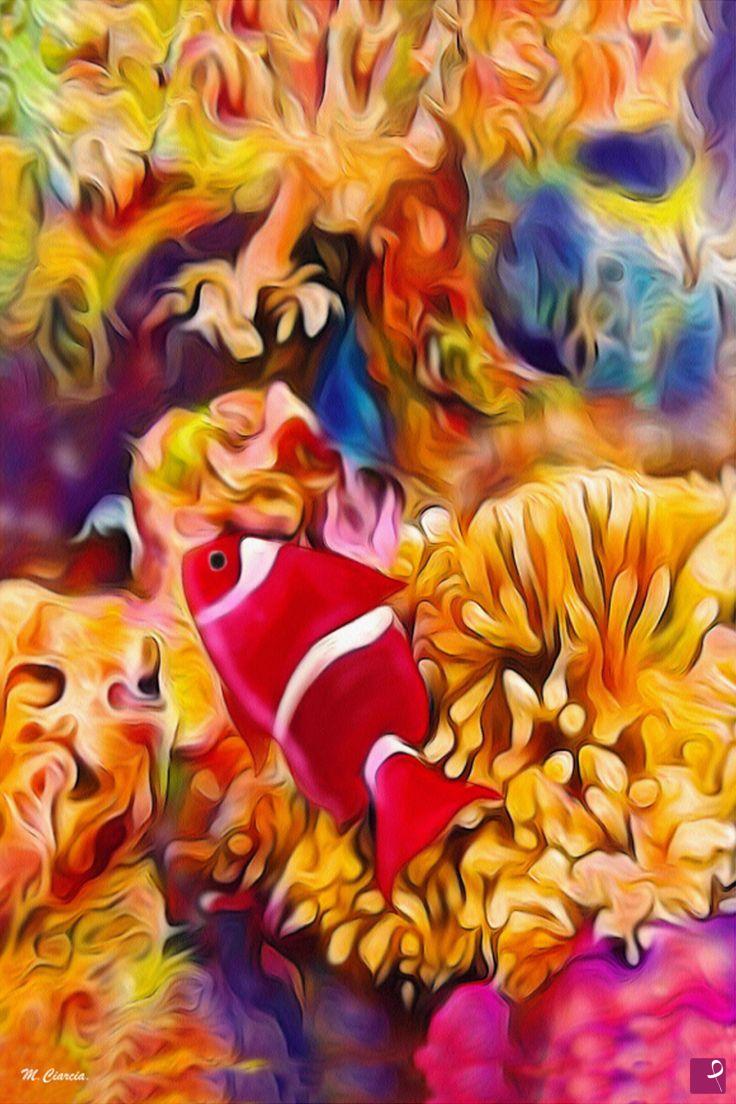 quadri in vendita online - Un mare di colori - Stampa Fine Art su Tela