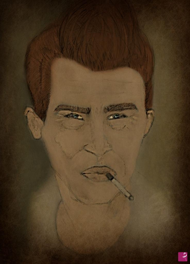 quadri in vendita online - Un  mito  di  nome James Dean