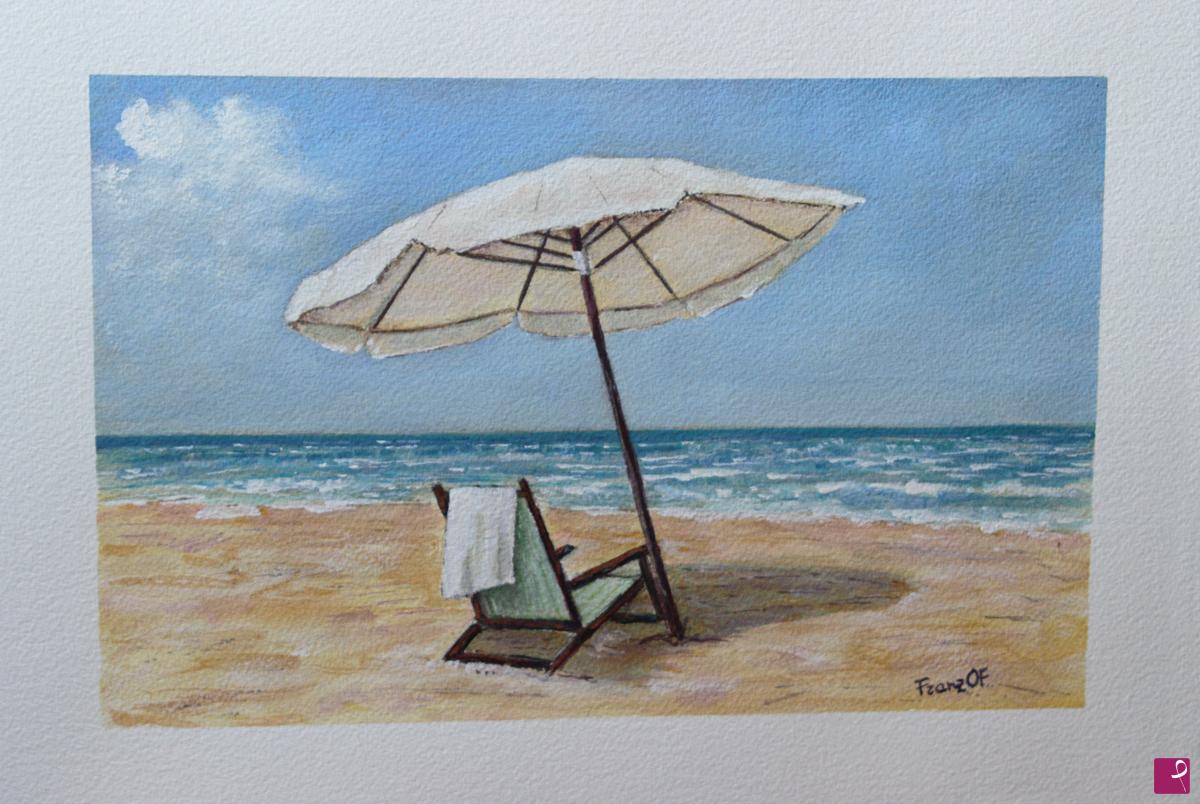 quadri in vendita online - un posto al mare
