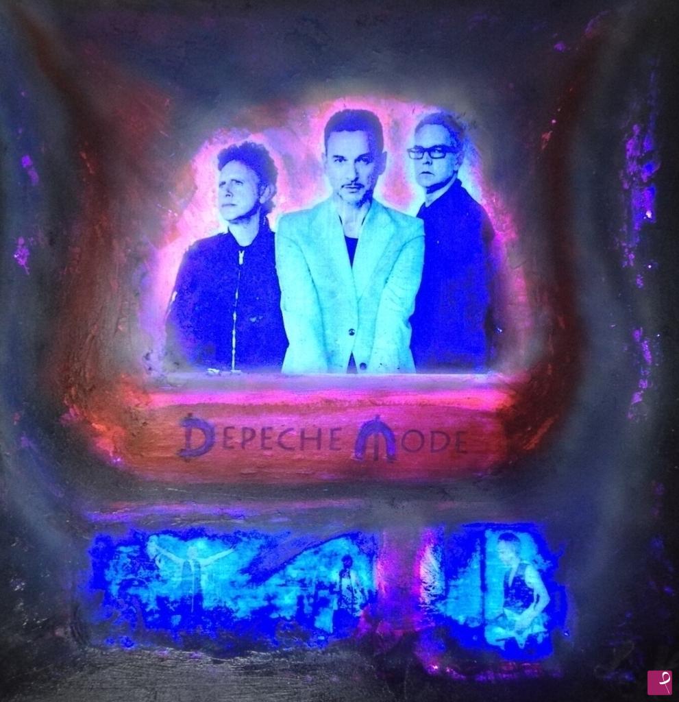 quadri in vendita online - Un ricordo dei Depeche Mode