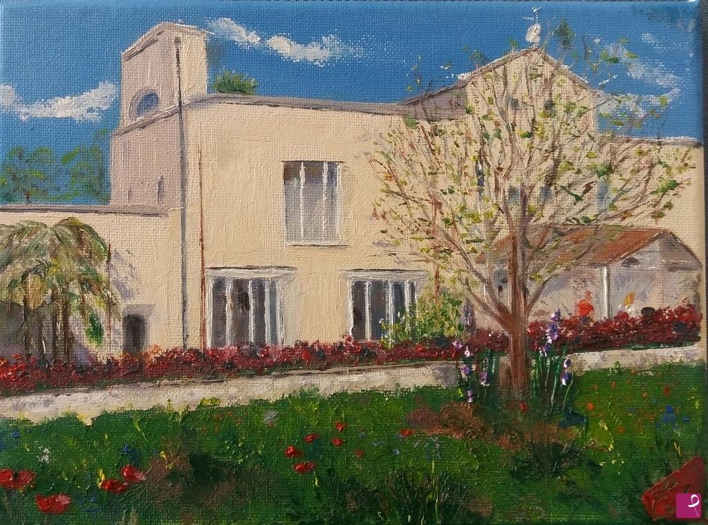 quadri in vendita online - Una casa in Puglia