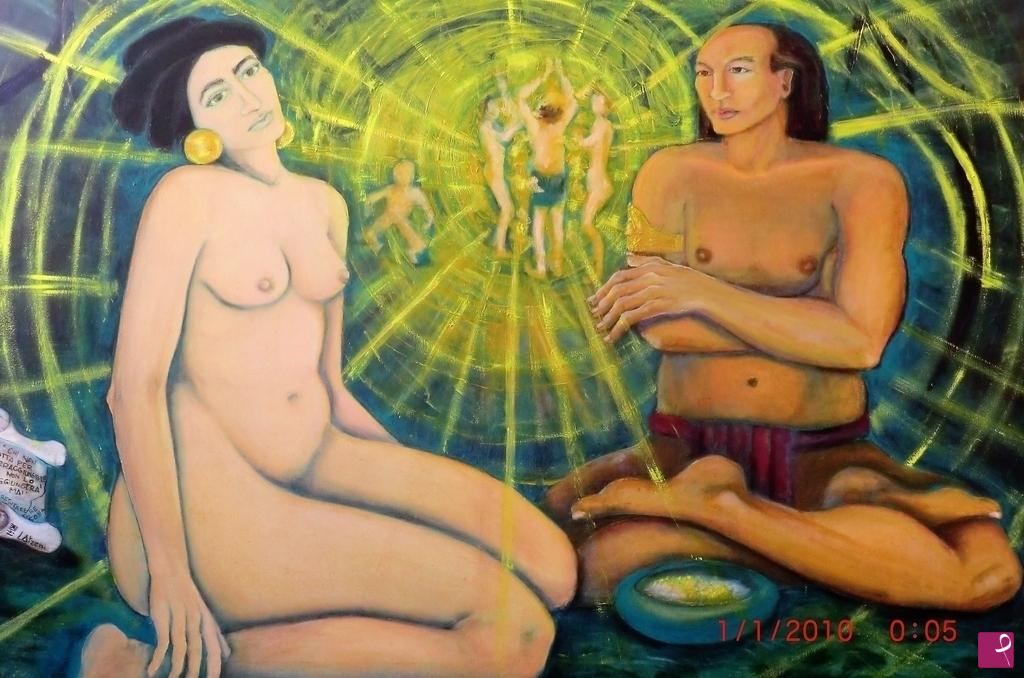 quadri in vendita online - UNA CIOTOLA DI RISO ( già : " IL CALEDONIANO")