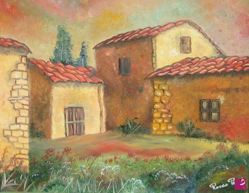 quadri in vendita online - Una Masseria in Contrada Furiana