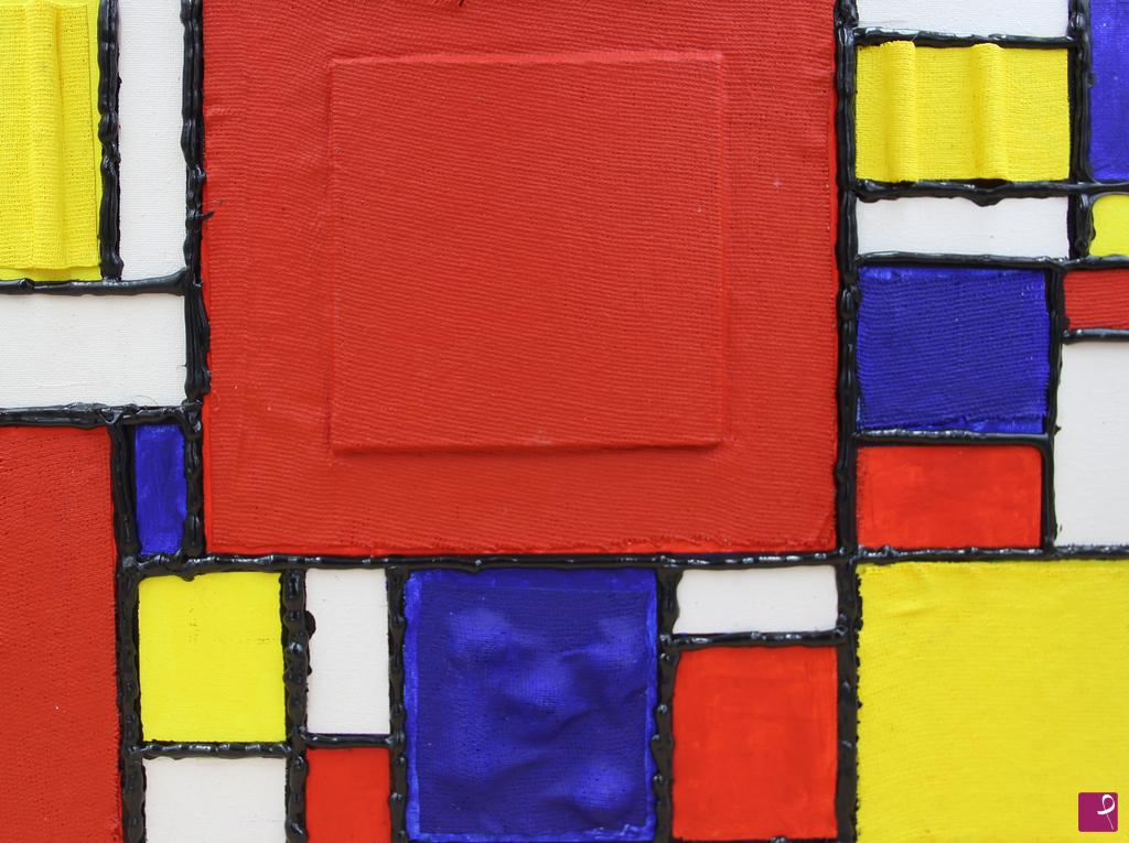 quadri in vendita online - Una pezza di Mondrian 