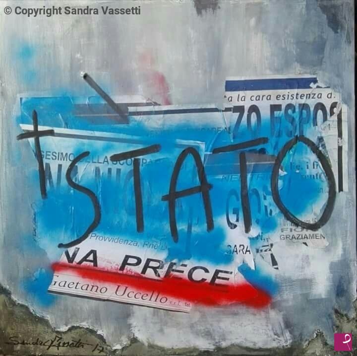 quadri in vendita online - Una prece (Polittico Dissacra...azioni)