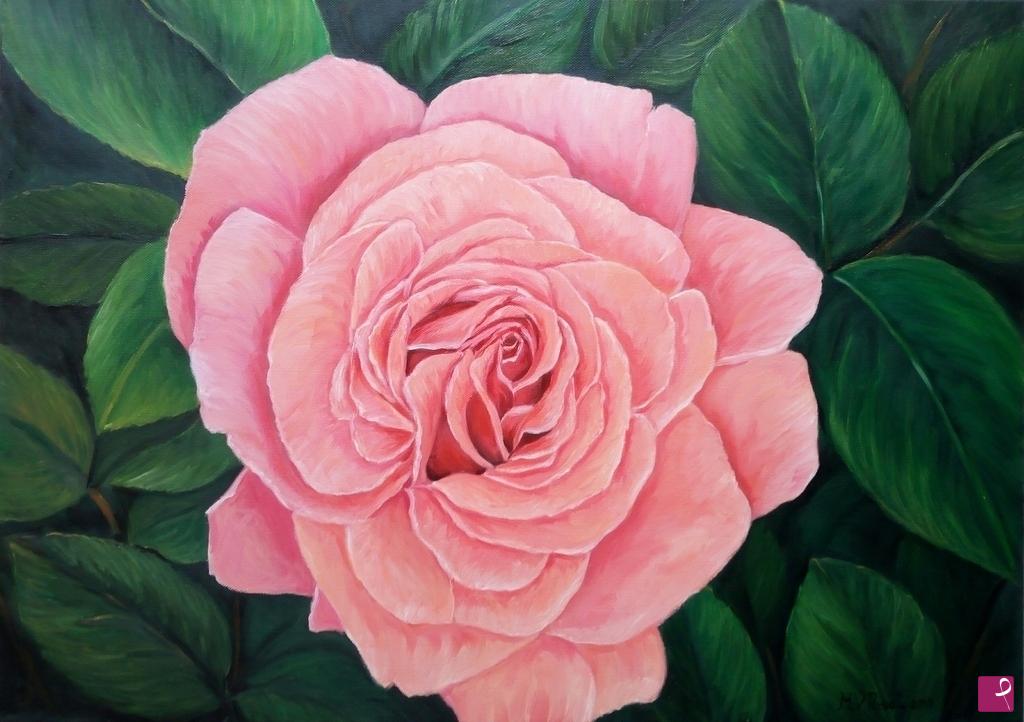 quadri in vendita online - UNA ROSA