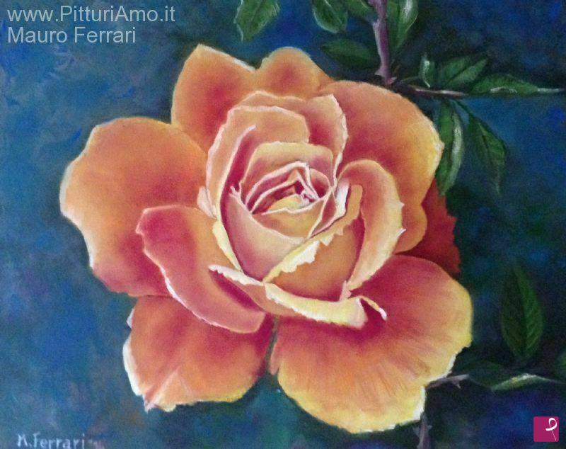 quadri in vendita online - Una Rosa