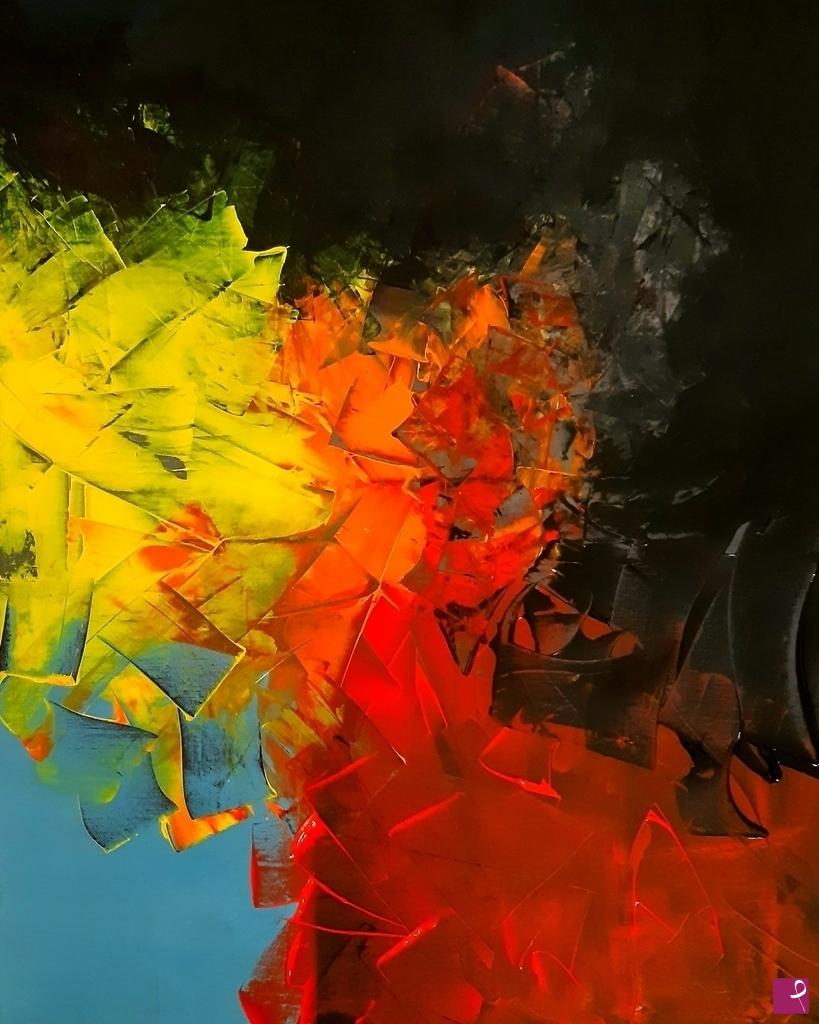 quadri in vendita online - UNDER THE COLORS