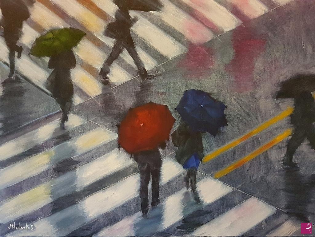 quadri in vendita online - Under This Rain