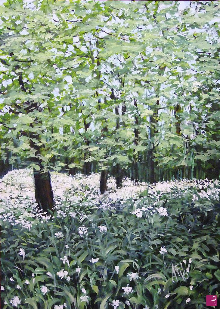 quadri in vendita online - Undergrowth II
