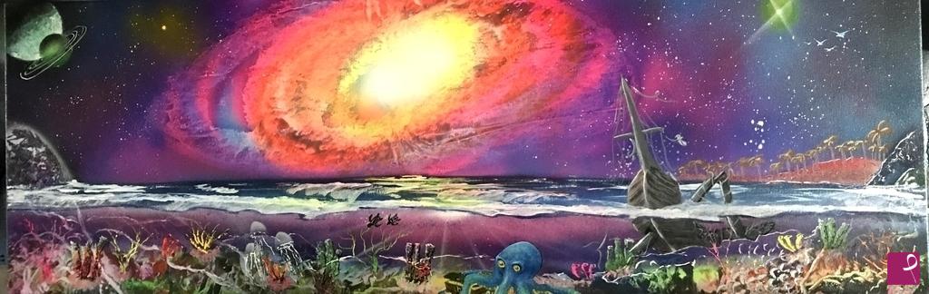 quadri in vendita online - Underwater treasures