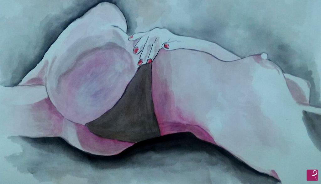 quadri in vendita online - Unghie Rosse