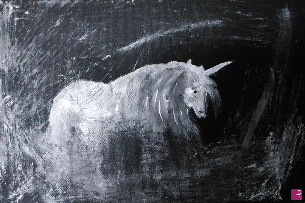 quadri in vendita online - Unicorno