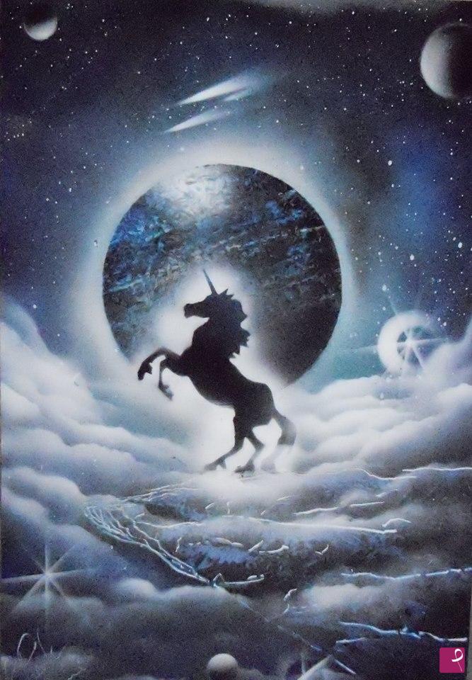 quadri in vendita online - Unicorno