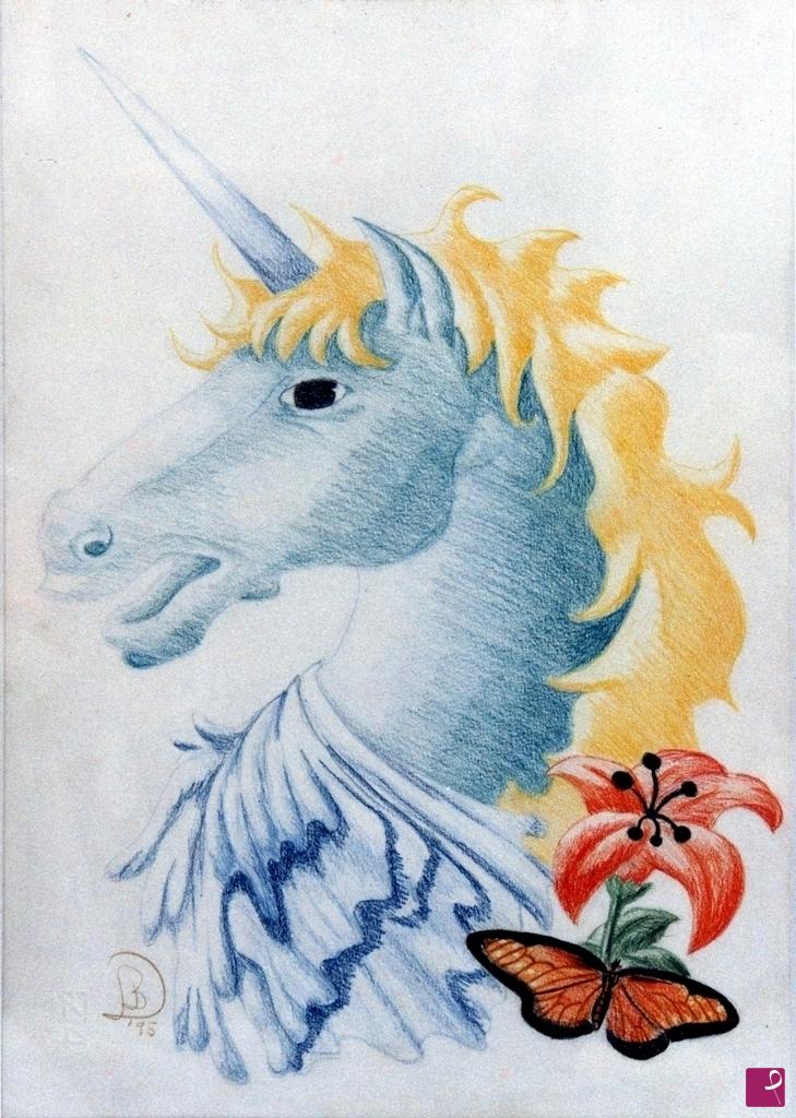 quadri in vendita online - Unicorno