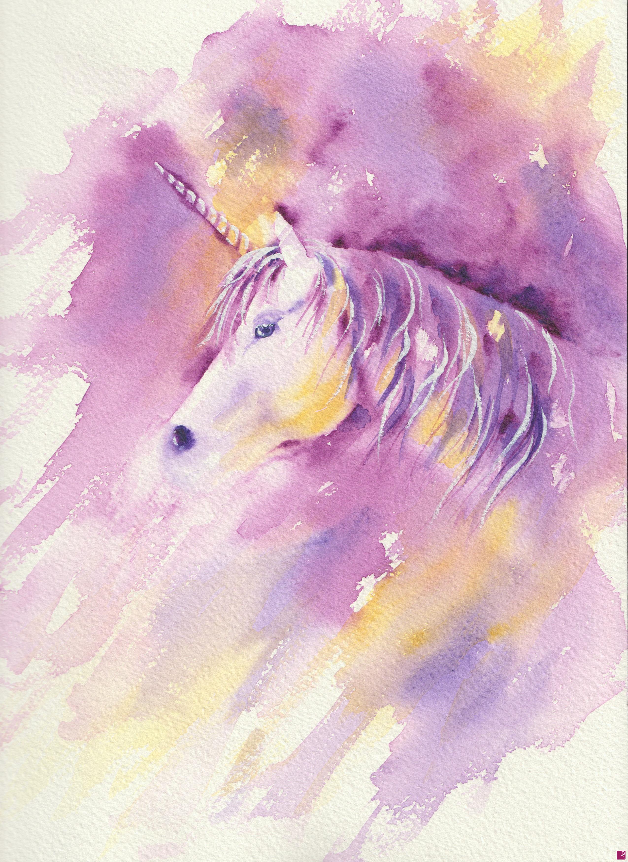 quadri in vendita online - Unicorno